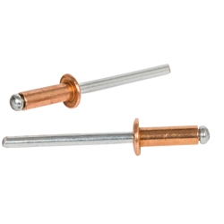 vendita online Rivetto in rame con chiodo in acciaio zincato Rivetti Sacto